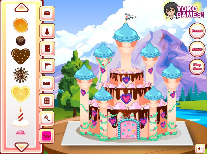 Princess Castle Cake 3