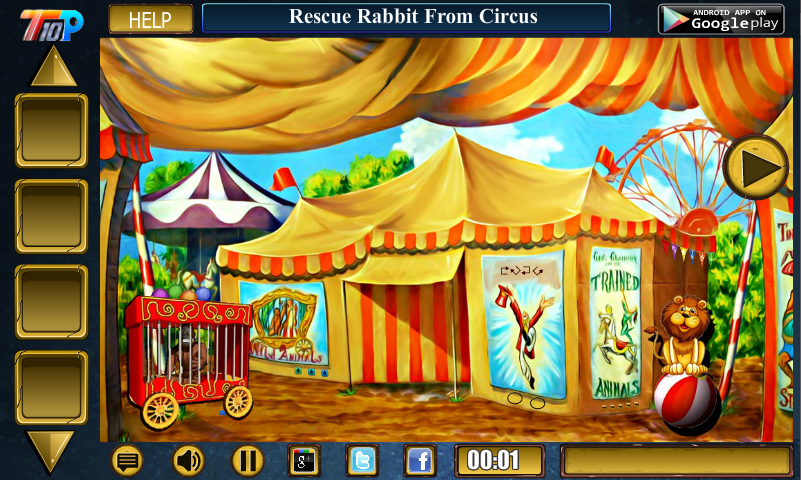 Rescue Rabbit From Circus