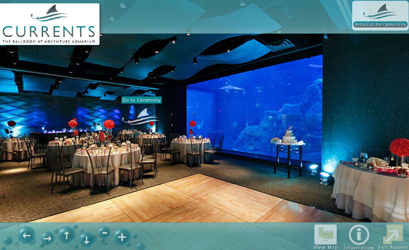 Currents the Ballroom at Adventure Aquarium Virtual Tour