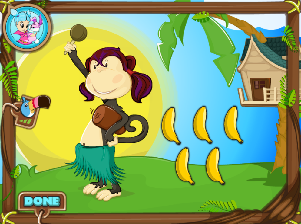 Cute Monkey Hairstyle