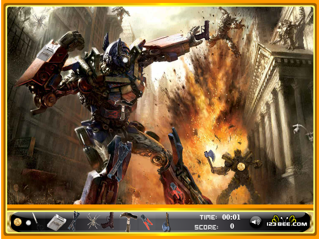 Transformers - Hidden Objects