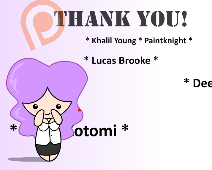 Lil Emma Thanks her Patrons!