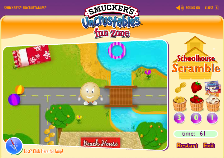 Smucker's Uncrustables: Schoolhouse Scramble