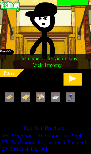 Stickman Ace Attorney Justice for Sticks part 1