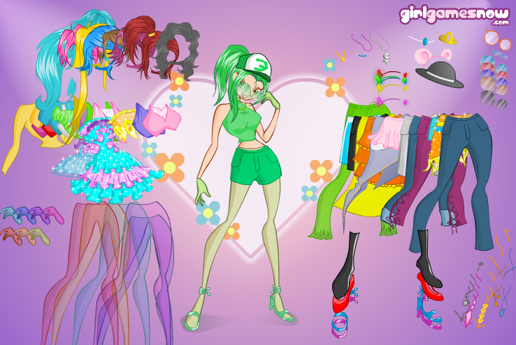 Winx Heart Dress Up