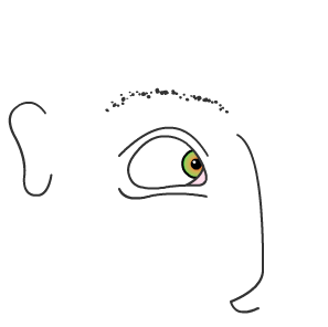 Eye Looking At Mouse