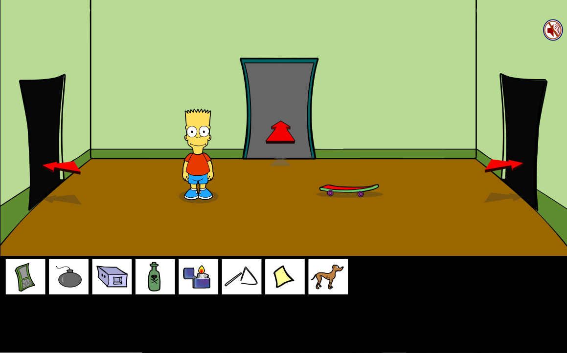 Bart Simpson Saw Game