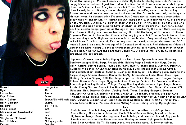 Margarita's SheezyArt ID