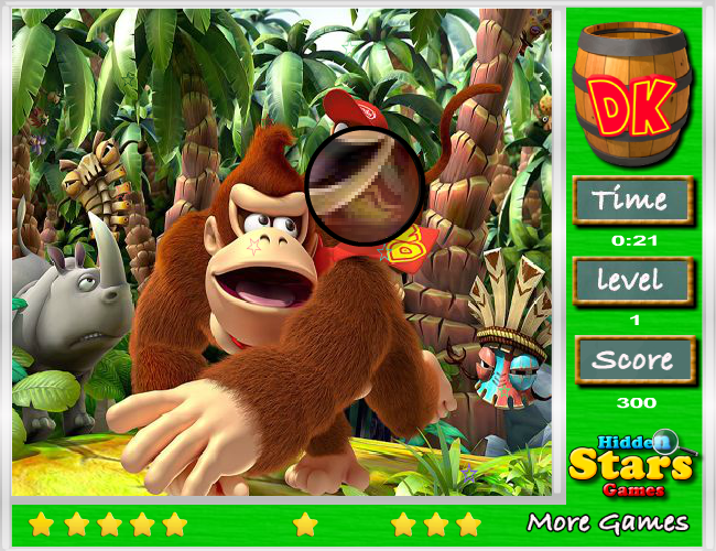 Donkey Kong Hidden Stars