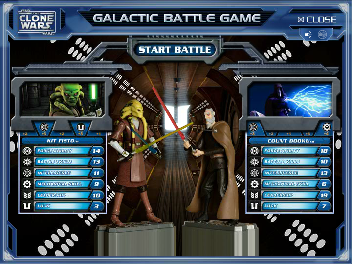 Star Wars: The Clone Wars - Galactic Battle Game