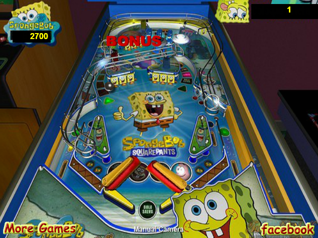 SL Spongebob Squarepants Pinball.