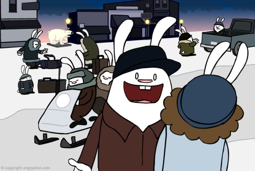 30 Days of Night In 30 Seconds (And Re-Enacted By Bunnies)