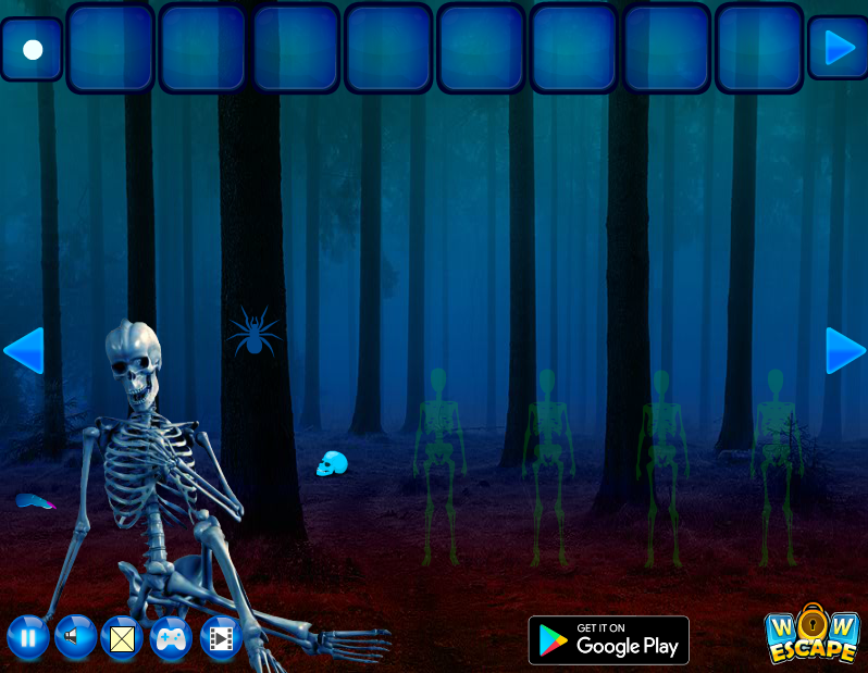 Escape Game Skeleton Forest