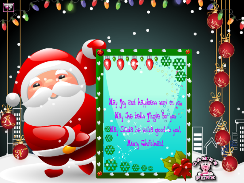 Christmas Greeting Decor