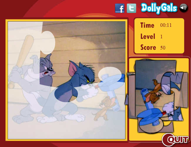 Tom and Jerry - Puzzle Book