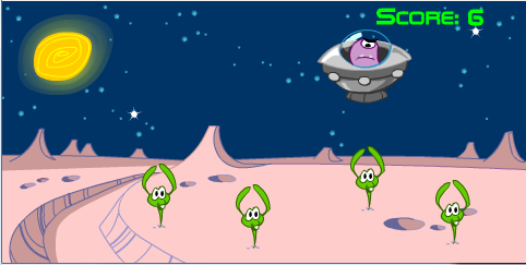 Invading Astro-Blobs