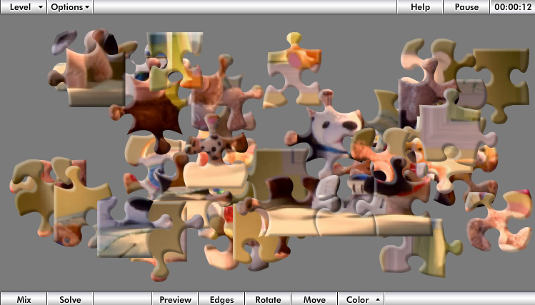 Elmo Live! Video Jigsaw