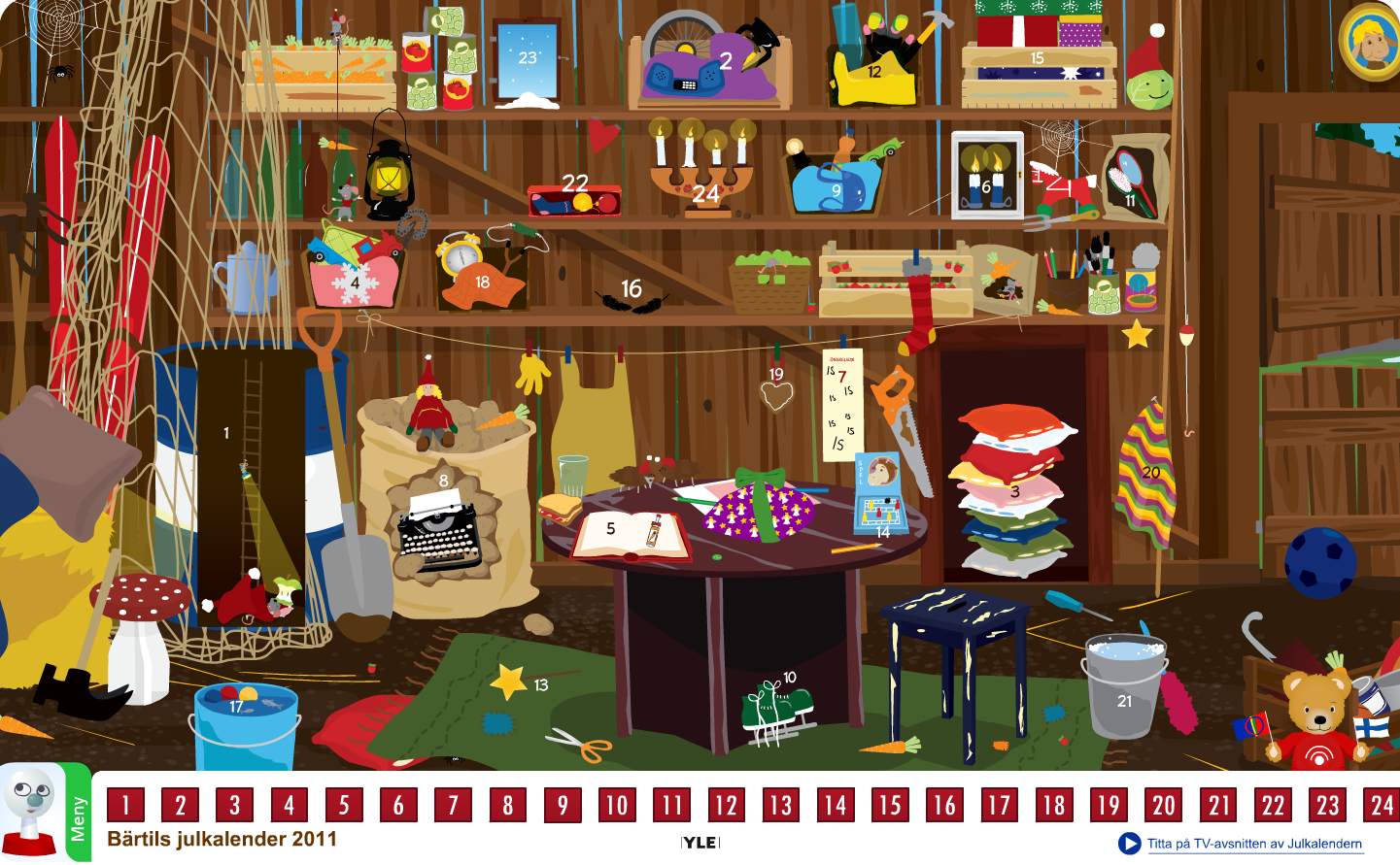 Buu Klubben Christmas 2011 Homepage