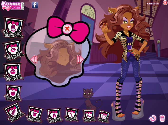 Monster High Series: Clawdeen Wolf Dress Up