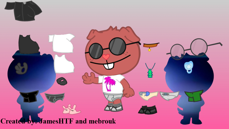 Happy Tree Friends: Jippery Dress-Up Game