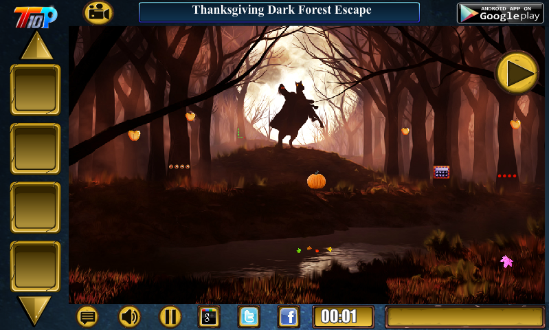 Thanksgiving Dark Forest Escape