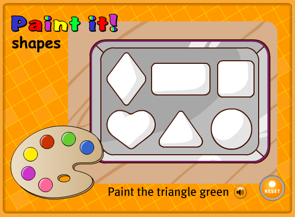 Paint it: Shapes!