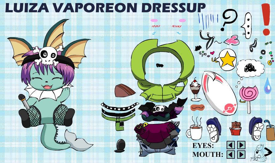 Luiza Vaporeon Dressup