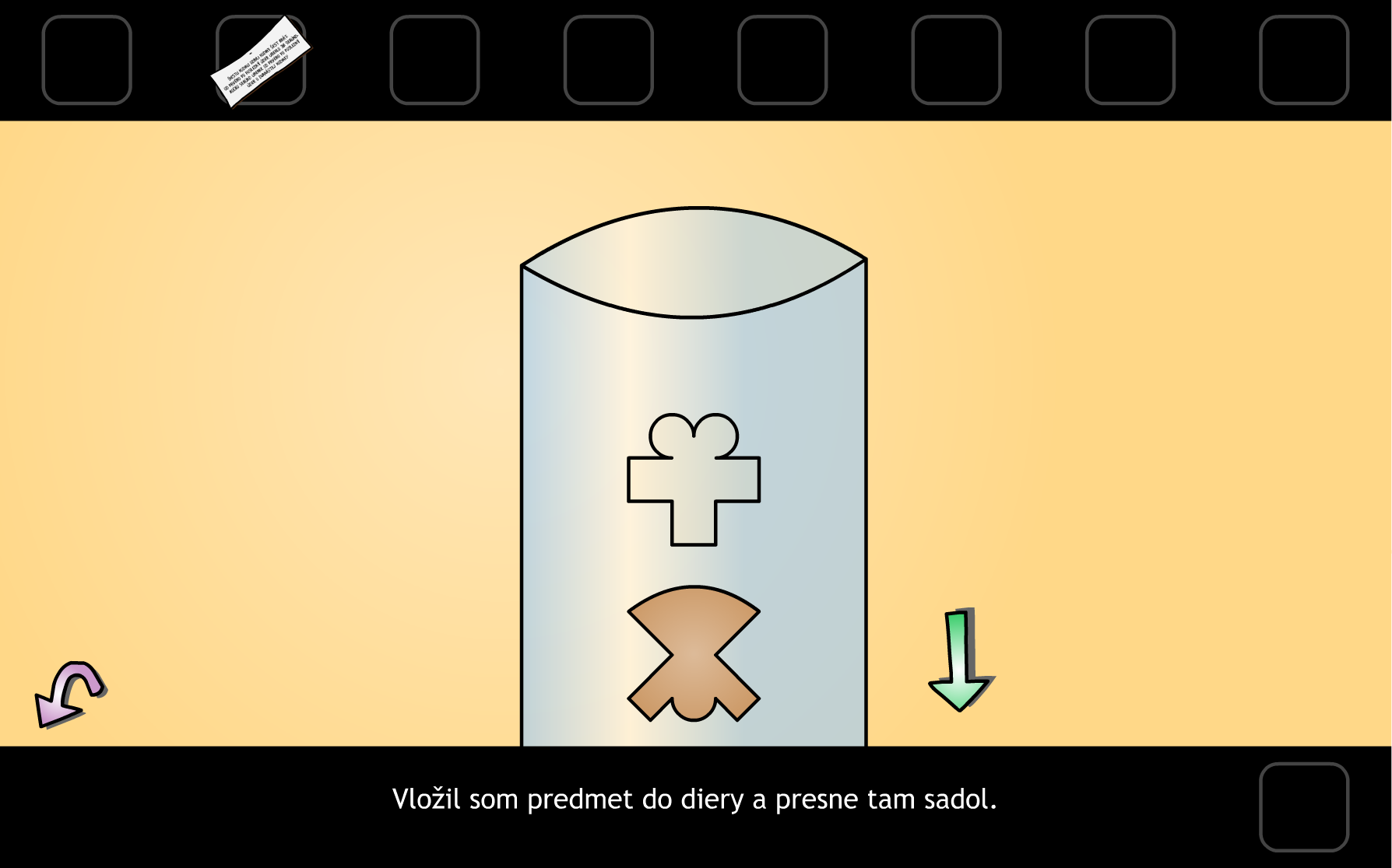 Útek zo seba samého: Ostrov