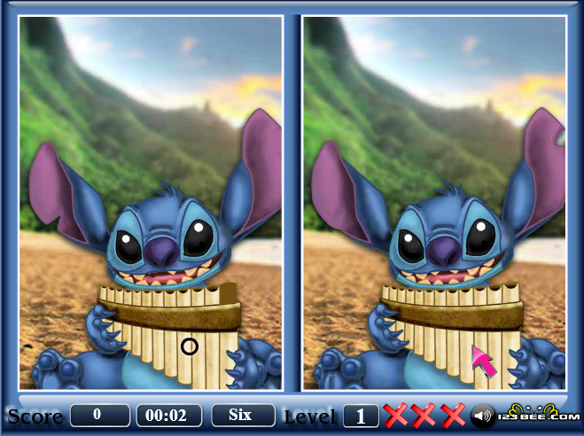 Lilo and Stitch - Spot the Difference