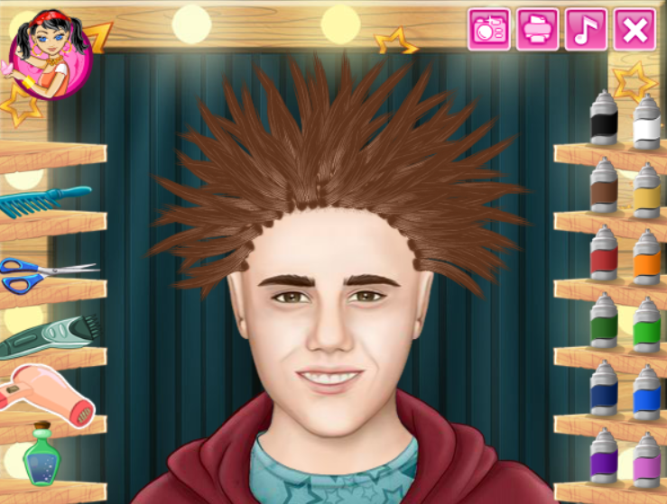 Justin Bieber Real Haircuts