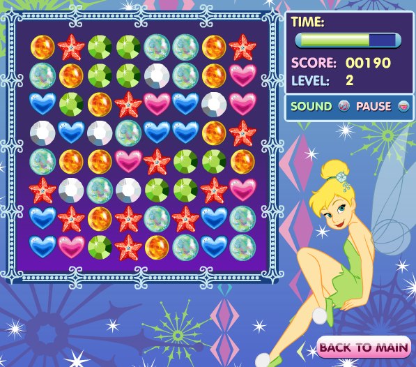 Tinkerbell's Jewel Jumble