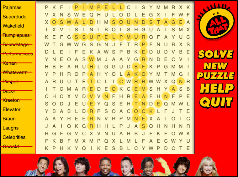 All That Word Search