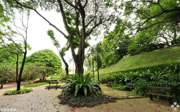 Fort Canning Park Virtual Reality Image