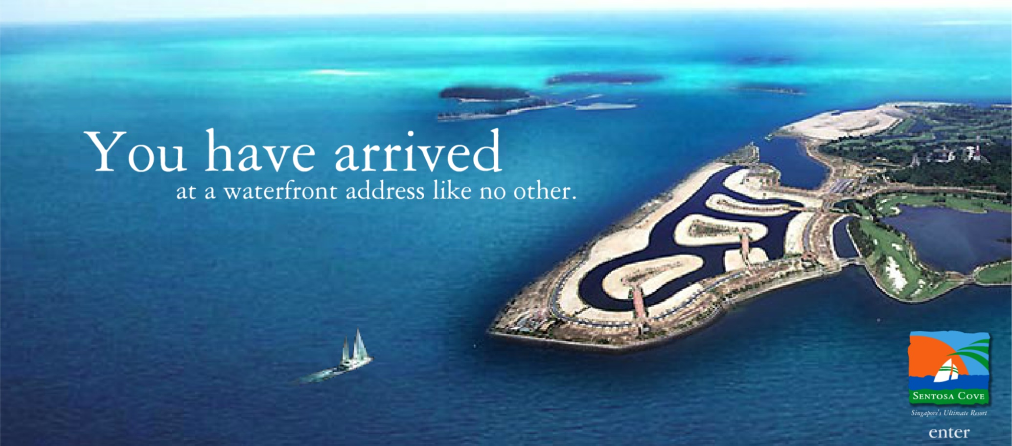 Sentosa Cove 2003 Website Intro (Singapore)