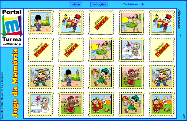 Turma da Mônica: Jogo da Memória