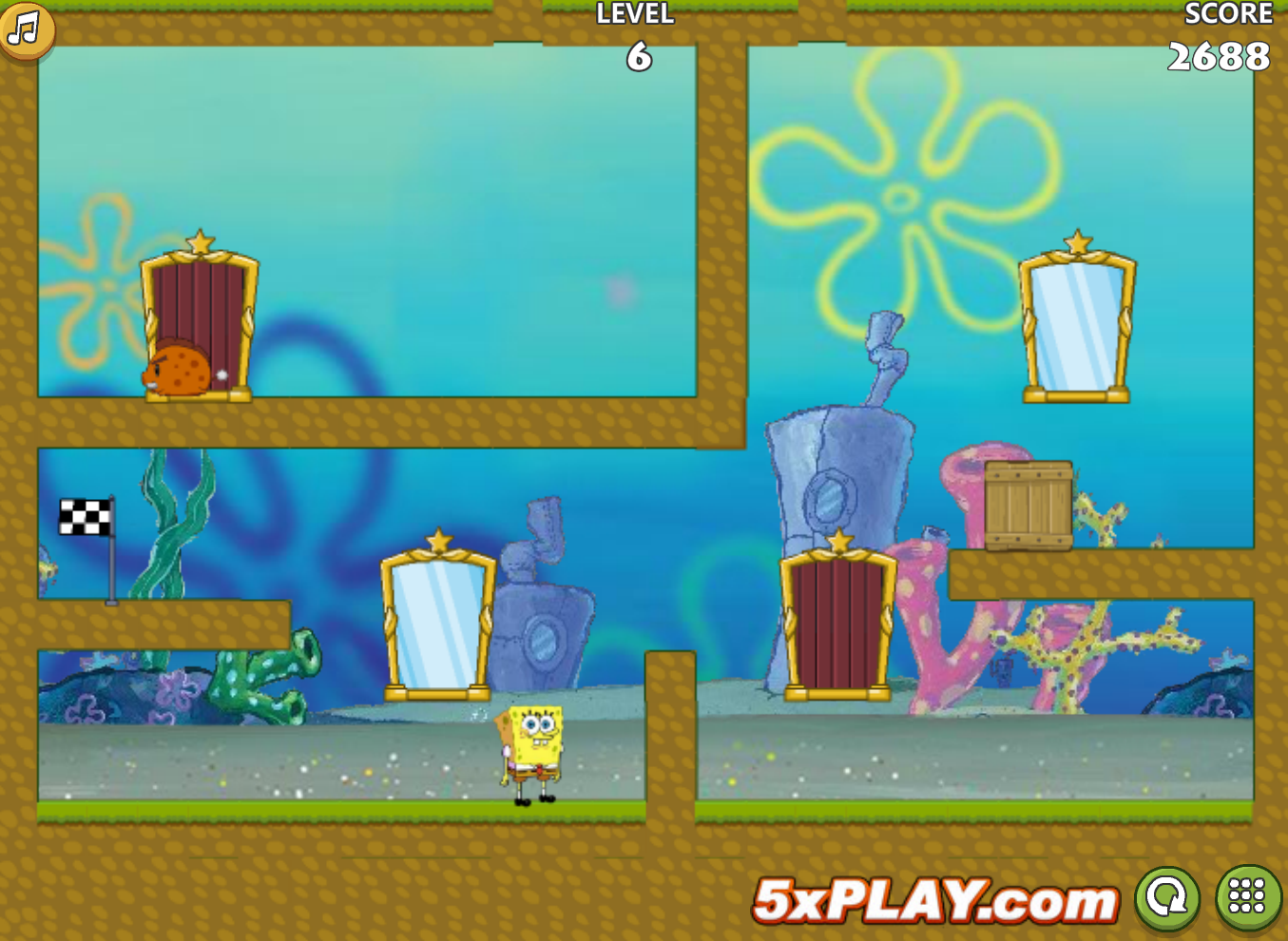 Spongebob Mirror Adventure