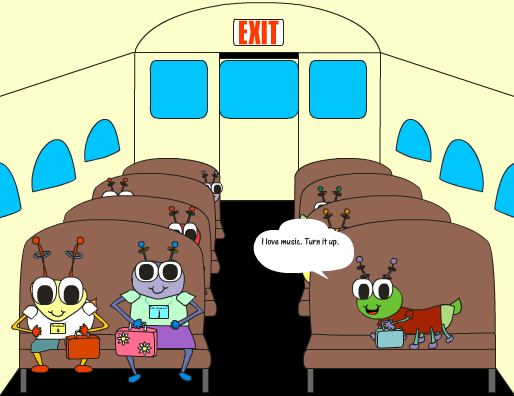 Puterbugs: School Bus Activity