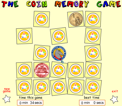 Coin Memory Game