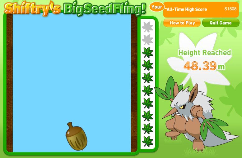 Shiftry's Big Seed Fling!