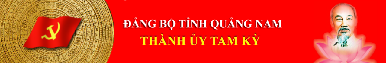 Thành ủy Tam Kỳ Header 2013