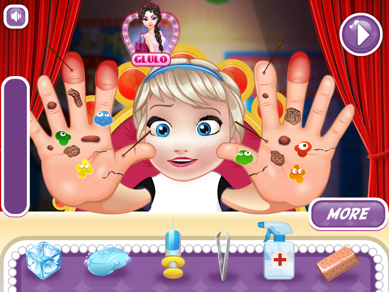 Baby Elsa Hand Doctor