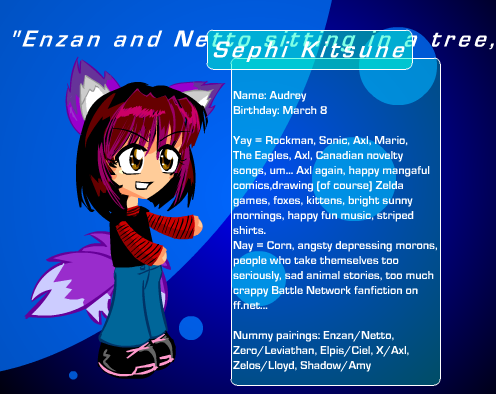 Sephi Kitsune's SheezyArt ID