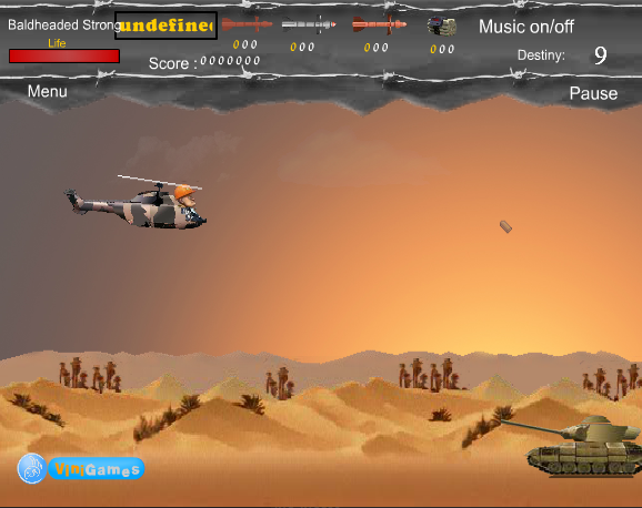 Baldheaded Strong Rescue the Desert