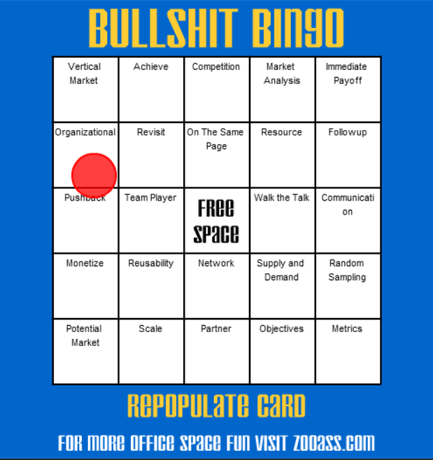 Bullshit Bingo