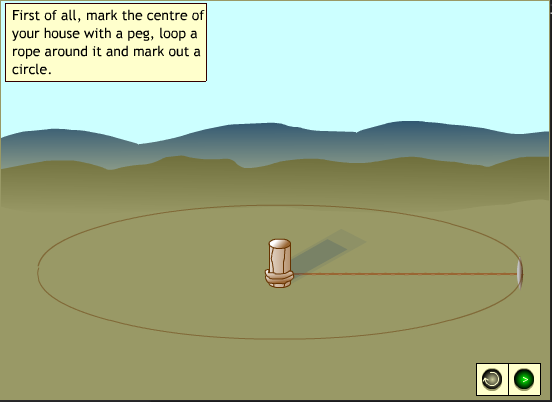 Build an Iron Age house.