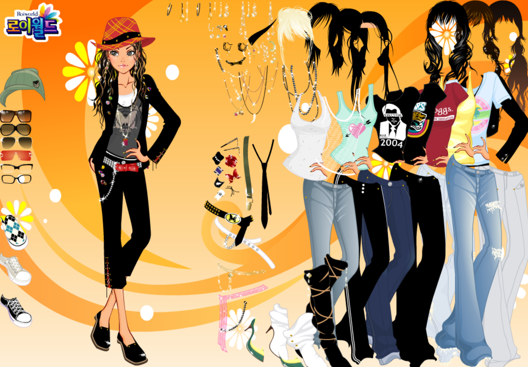 Roiworld Boyish Gal Dressup