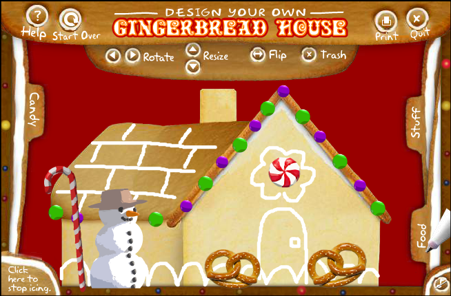 Design Your Own Gingerbread House