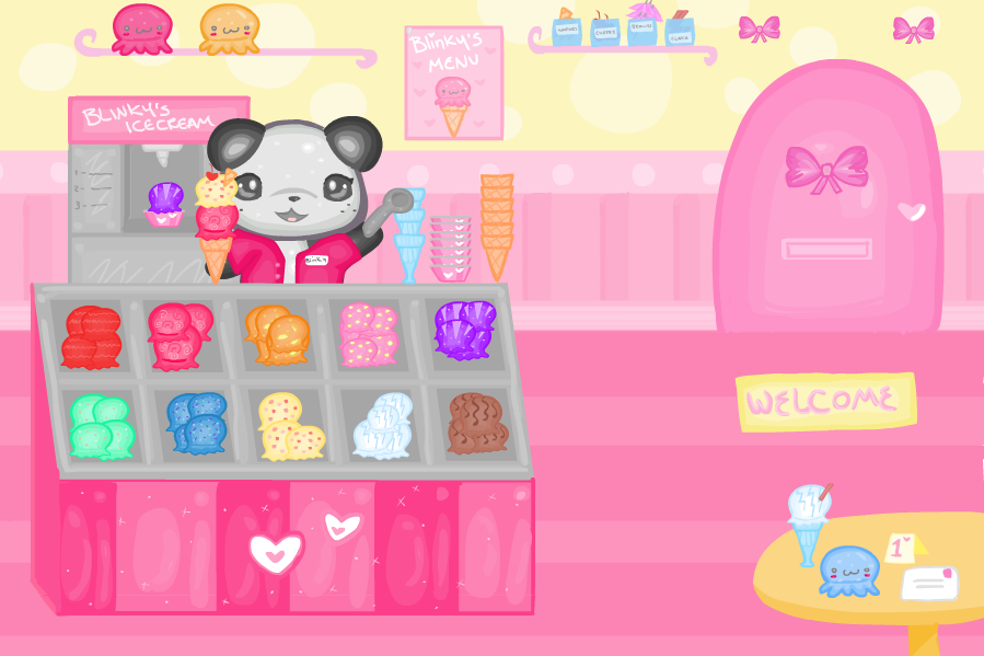 Blinkys Icecream Shop Playset