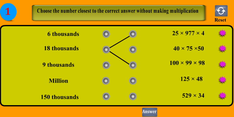 Operatins on large numbers