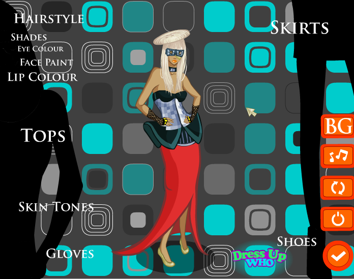 Lady Gaga Glam Dress Up Game